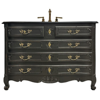 Louis XV style painted commodes
